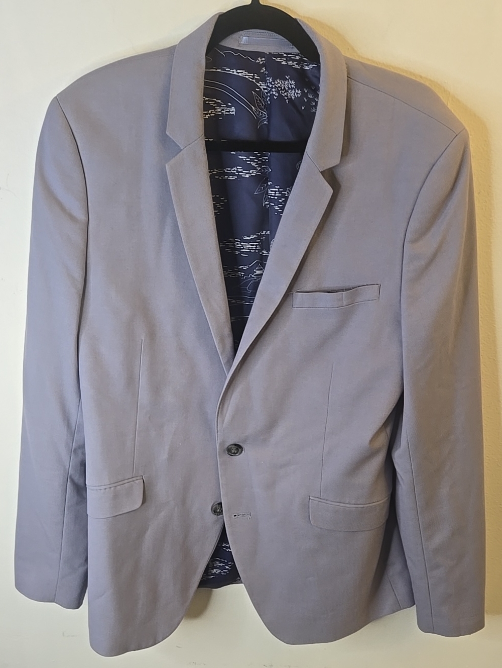 Topman Classic Men's Light Gray Blazer - Modern Tailored Fit